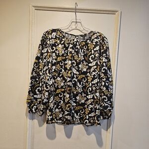 Ann Taylor Factory Printed Top